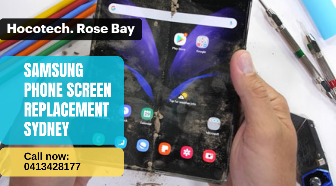 Samsung phone screen replacement Sydney