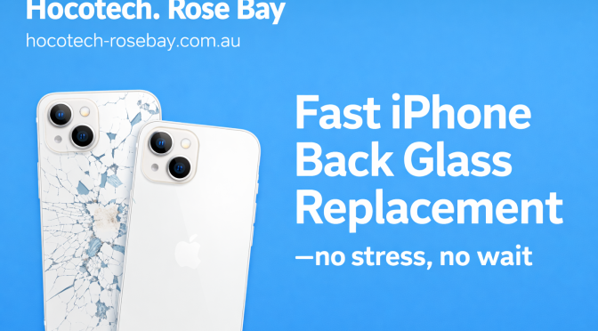 Iphone back glass replacement
